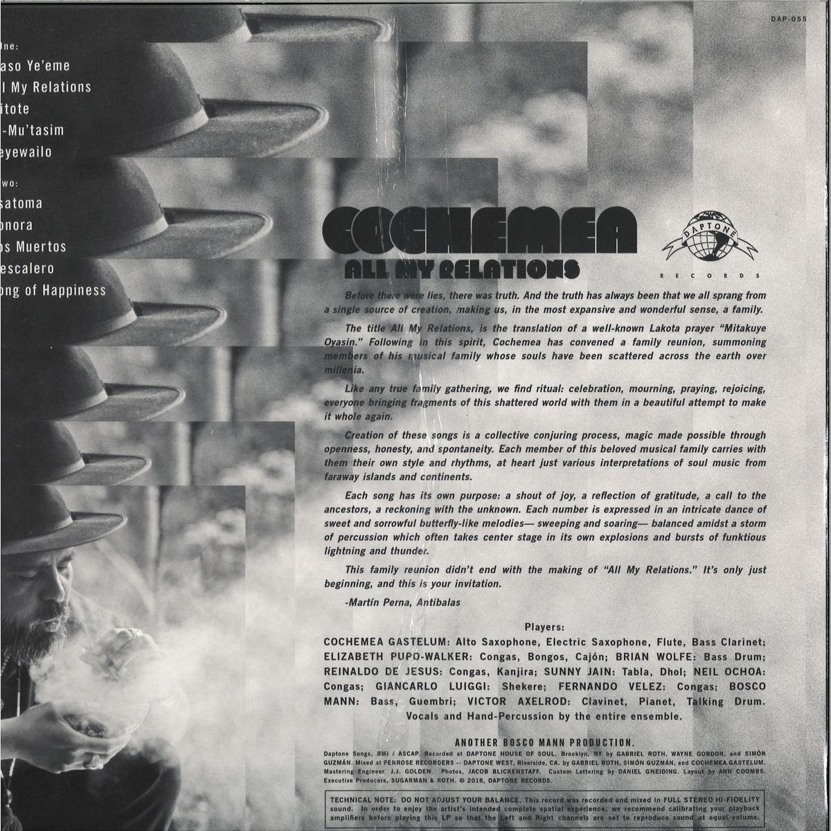 COCHEMEA - ALL MY RELATIONS - Imagem 3