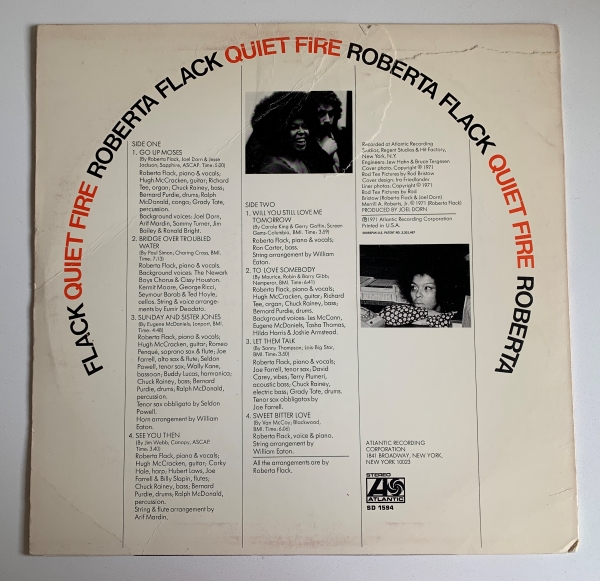 ROBERTA FLACK - QUIET FIRE - Imagem 2