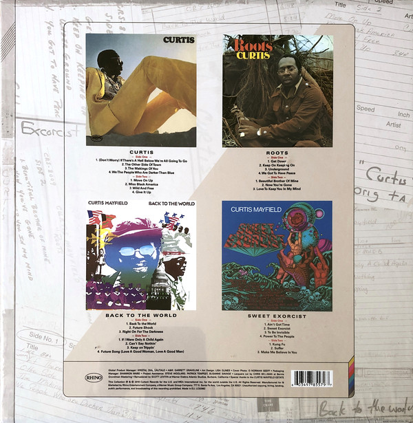 CURTIS MAYFIELD - KEEP ON KEEPING ON: STUDIO ALBUMS 1970 A 1974 - Imagem 4