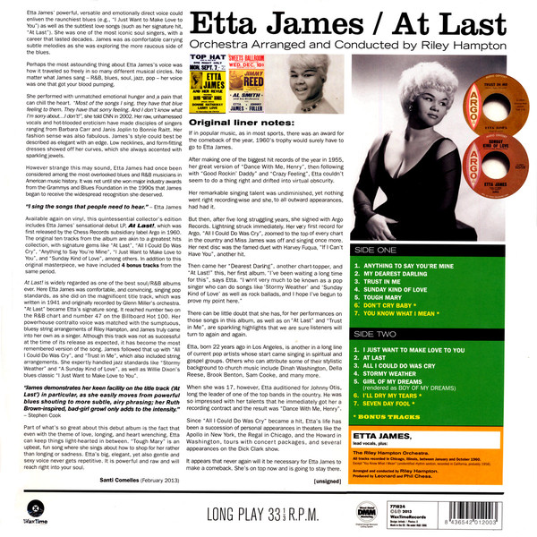 ETTA JAMES - AT LAST! - Imagem 3