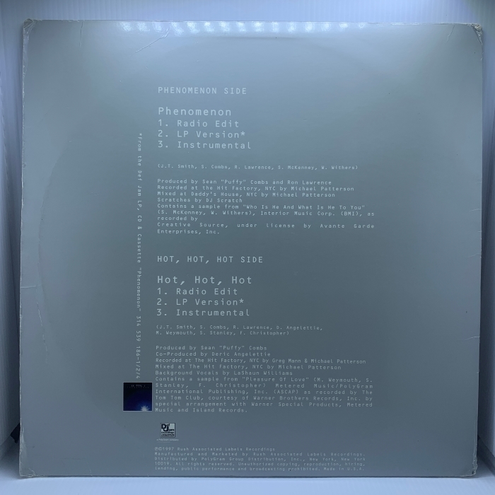 LL COOL J - PHENOMENON/ HOT HOT HOT - Imagem 2