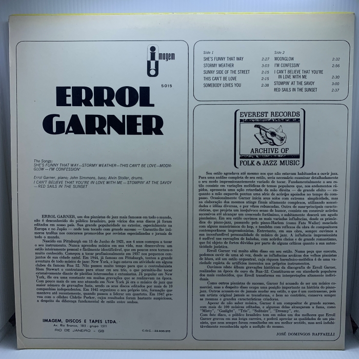 ERROLL GARNER - ERROLL GARNER - Imagem 2