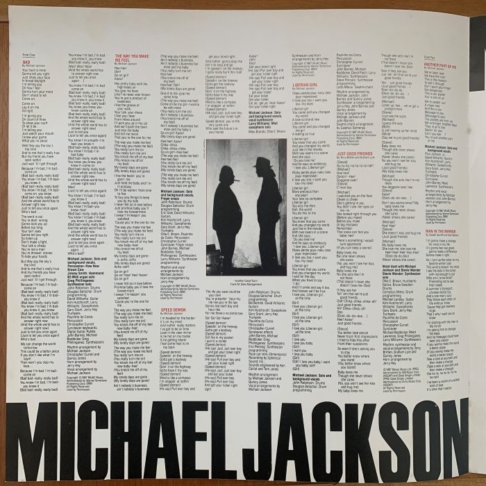 MICHAEL JACKSON - BAD - Imagem 7