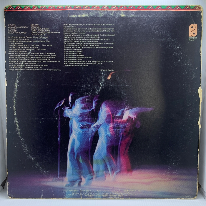 THE O'JAYS - MESSAGE IN THE MUSIC - Imagem 2