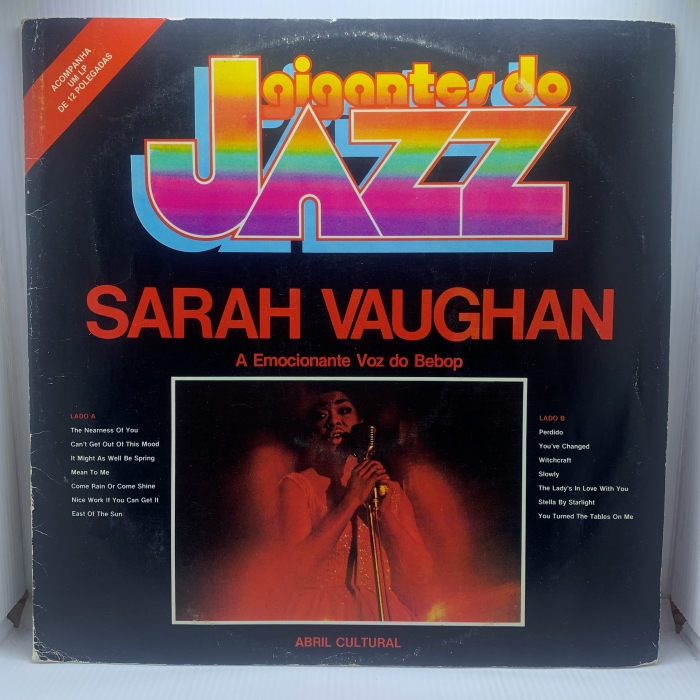 SARAH VAUGHAN - A EMOCIONANTE VOZ DO BEBOP