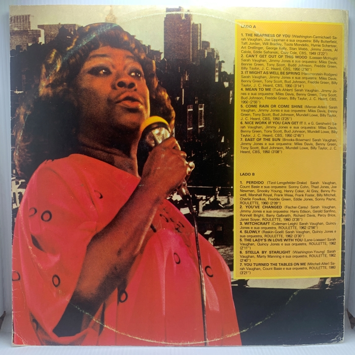 SARAH VAUGHAN - A EMOCIONANTE VOZ DO BEBOP - Imagem 2