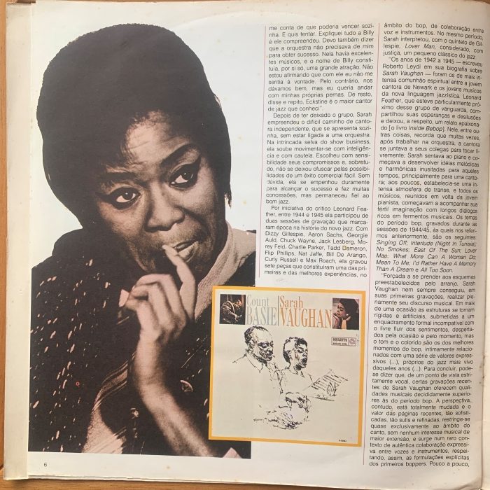 SARAH VAUGHAN - A EMOCIONANTE VOZ DO BEBOP - Imagem 9