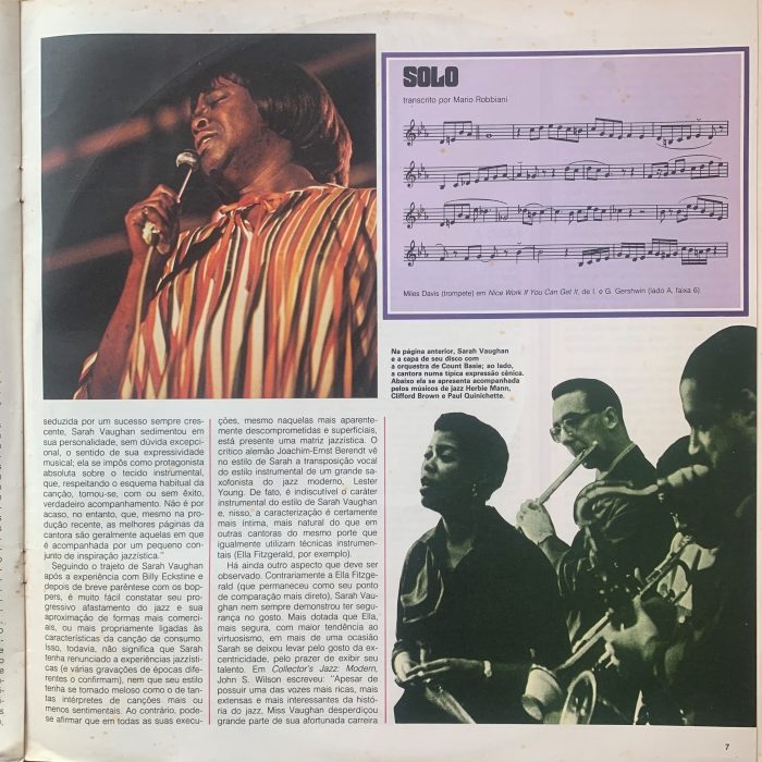 SARAH VAUGHAN - A EMOCIONANTE VOZ DO BEBOP - Imagem 10