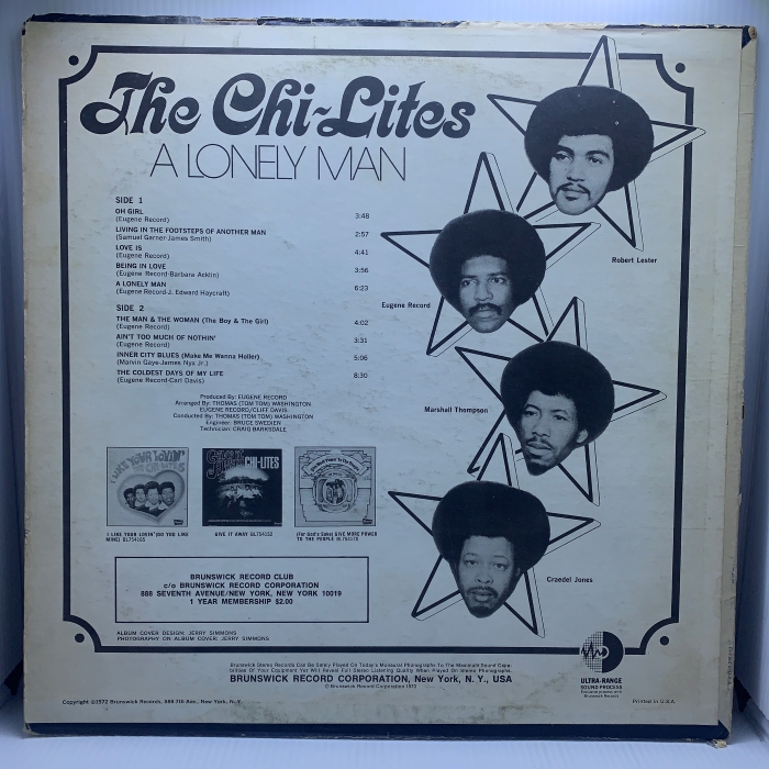 THE CHI-LITES - A LONELY MAN - Imagem 2