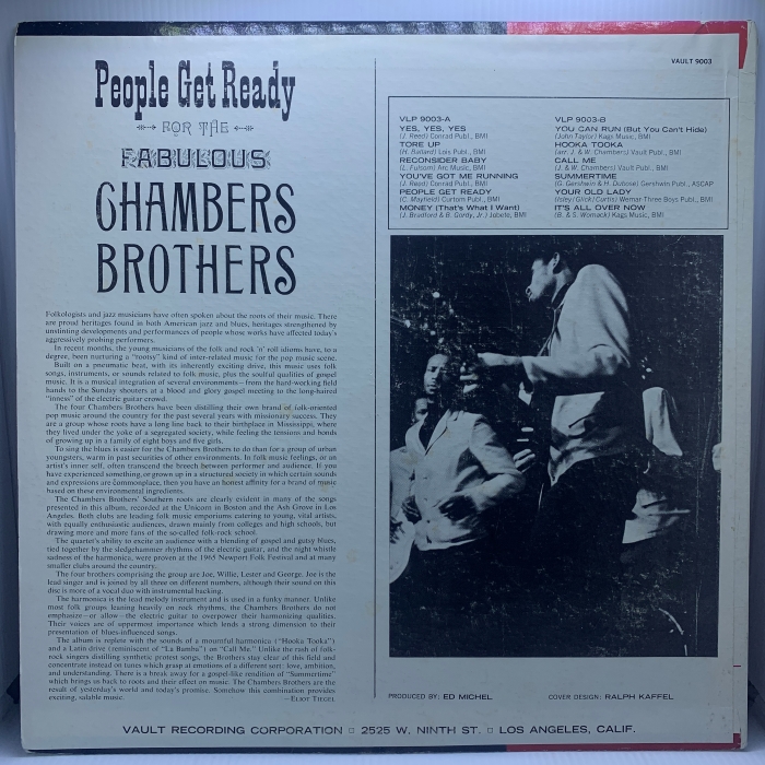 THE CHAMBERS BROTHERS - PEOPLE GET READY - Imagem 2