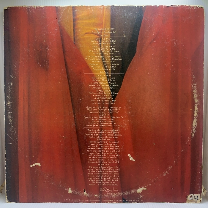 THE THREE DEGREES - THE THREE DEGREES - Imagem 3
