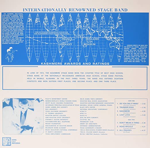 KASHMERE STAGE BAND - PLAYS ORIGINALS - Imagem 2