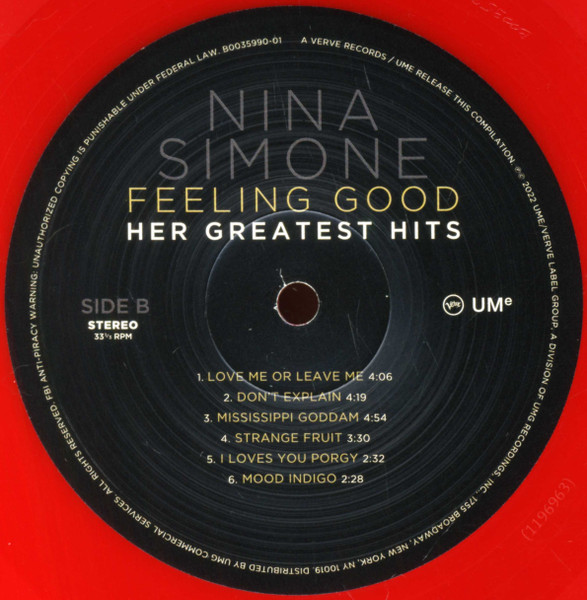 NINA SIMONE - FEELING GOOD (HER GREATEST HITS) - Imagem 4